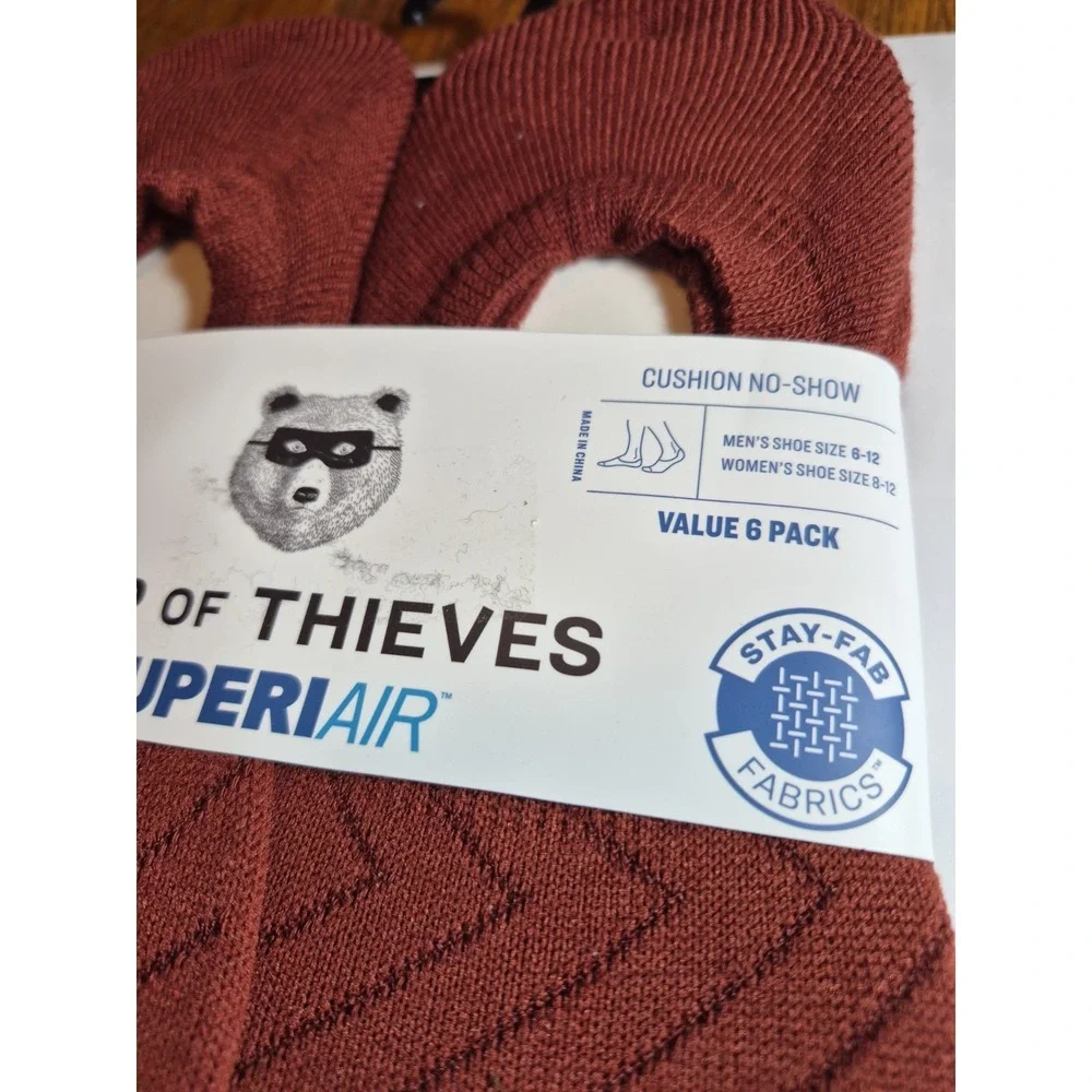 Pair Of Theives Superiair No Show Socks